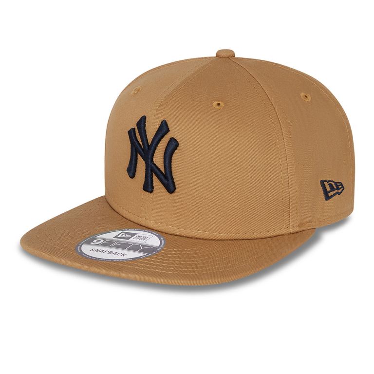 Gorras New Era 9fifty Marrom - New York Yankees League Essential Beige 74125RQTX